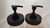 Simply Homemade 2 Pack Matte Black Plastic Lid with Liner & Pump - Mason Jar Lotion/Soap Dispenser