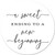 2" Round - A Sweet Ending to A New Beginning Favor Stickers- 40 cnt