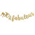 70 & Fabulous Banner, Gold Glitter Bunting Sign for Happy 70th Birthday,70th Wedding Anniversary Decorations Cheer to 70 Years Old Party Decoration Supplies
