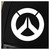 JINX Overwatch Logo Die Cut Vinyl Decal Sticker, White, 5.75"