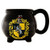 Silver Buffalo HP12073D Harry Potter House Hufflepuff Crest Cauldron Ceramic 3D Sculpted Mug, 20 oz