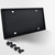 Silicone License Plate Frames,1 Pack Car License Plate Cover, Universal US Car Black License Plate Bracket Holder. Rust-Proof, Rattle-Proof, Weather-Proof Car Accessories (1)