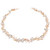 Didder Bride Wedding Hair Vine Headband Leaf Pearl Crystal Gold Bridal Hair Accessories Flower Headband Wedding Hair Accessories for Brides Headpiece Jewelry for Women Girls (Gold)
