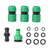 Happyyami 1 Set Water Pipe Quick Connector Set Quick Connect Hose Adapt Hoses Irrigation Connector Water Hose Coupling Valve Garden Hose Connector Jointer Plastic Faucet Connection Valve
