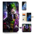 ( For Samsung S7 , Galaxy S7 ) Flip Wallet Case Cover & Screen Protector Bundle - A6688 Batman Joker