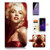 (For Samsung Galaxy S9) Flip Wallet Case Cover & Screen Protector Bundle - A21329 Marilyn Monroe