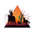 Wickedgoodz Cowboy Sunset Vinyl Decal - Western Bumper Sticker - for Laptops Tumblers Windows Cars Trucks Walls