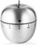 Egg/Apple Kitchen Timer Cute Manual,Stainless Steel Metal Mechanical Visual Countdown Cooking Timer with Loud Alarm for Kids Cooking Tools (Apple Timer) (G001)