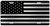 Rogue River Tactical Subdued Black and Silver USA Flag License Plate Novelty Auto Car Tag Vanity Gift American Patriotic US