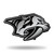 Rico Industries NHL Nashville Predators Chrome Finished Auto Emblem 3D Sticker