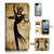 ( For iPhone 5 5S / iPhone SE ) Flip Wallet Case Cover and Screen Protector Bundle A1369 Nightmare Before Christmas