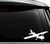 Cessna Plane Pilot Decal Sticker For Use On Laptop, Helmet, Car, Truck, Motorcycle, Windows, Bumper, Wall, and Decor Size- [10 inch] / [25 cm] Wide / Color- Matte White
