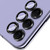 YWXTW for Samsung Galaxy A34/A14 5G Camera Lens Protector, Individual Tempered Glass Camera Screen Protector Metal Ring Lens Cover for Galaxy A34/A14 5G Accessories, 1 Set (Black)