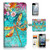 ( For iPhone 6 / iPhone 6S ) Flip Wallet Case Cover & Screen Protector Bundle - A21095 Dragonfly