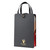 GIFORYA Wine carrier Tote Bag, 2 Bottles Leather Wine Gift Bag, Reusable Champagne Bottle Bag for Wine Lover Gift Party Picnic (Black)