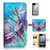 ( For iPhone 6 Plus / iPhone 6S Plus ) Flip Wallet Case Cover & Screen Protector Bundle - A21094 Dragonfly