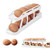 Egg Dispenser for Refrigerator,Space-Saving Auto-Roll down Rolling Egg Holder Dispenser,Egg Organizer Container for Kichen?White?