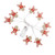 SOLUSTRE Christmas Tree Light 2m 10LEDs Christmas String Light Gingerbread Man String Light Holiday Xmas Party Indoor Atmosphere Wire String Lamp Decoration Christmas Fairy Light