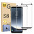 Micger Galaxy S8 Screen Protector, 2 Pack Screen Protector?2+2 Pack? With 2 Pack Camera Lens Protector, Easy Installation, 3D Glass Full Coverage, 9H Hardness Tempered Glass Screen Protector for Samsung Galaxy S8
