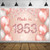 Made in 1953 Rose Gold Happy 70th Birthday Banner Cheers to 70 Years Old Backdrop Balloon Confetti Theme Decor Decorations for Women Pink Birthday Party Supplies Bday Background Glitter
