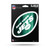 Rico Industries NFL New York Jets Die Cut Metallic Sticker 5" x 7" Metallic Die-Cut Decal, White