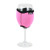 Oenophilia Vino Hug Neoprene Wine Glass Sleeve, Pink