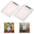 Wusteg 2 Pcs 2.5 Inches Hard Drive Disk Protective Box Portable Hard Drive Storage Case SSD Protection Storage Box Anti-Shock Proof Case for Solid State Disk