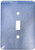 3dRose lsp_29661_1 Blue Leather Like Single Toggle Switch