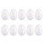 Easter Polystyrene Foam 50 Pcs Easter Eggs 1.5 Inches White Eggs Craft Foam Easter Eggs Decor Fake Eggs for Crafts Garden Decor Easter Party Decorations Craft Egg Foam