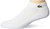 Lacoste mens Performance Graphic 3 MULTI PACK SOLID JERSEY ANKLE SOCKS, Blanc/Argent Chine, 13-16 US