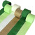 Crepe Paper Streamers Party Decorations - 6 Rolls Mix Green Party Streamers (1.8in x 82ft/Roll) for Birthday Decorations, Gender Reveal, Bridal & Baby Shower, Green Crepe Paper Roll, Green Streamers