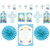 Amscan First Communion Blue Paper Decorating Kit, 10 Ct. | Party Decoration