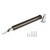 Medium Duty Screen Door Closers Kit, Adjustable Pneumatic Storm Door Closer for Medium and Light Weight Storm Doors (Brown)