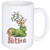 Carson Ceramic Blitzen Christmas Boxed Mug