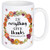 Carson Give Thanks Boxed Mug 15 Ounce
