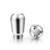 FENOHREFE Nozzle Tip Spout Milk Foam Spout Replacement Parts Accessory For Coffee Machines Stainless Steel 3/4 Holes Coffee Maker Tip