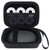 Elonbo Label Maker Case for SUPVAN E10 Mini Bluetooth Label Printer, Extra Interior Mesh Pocket Fits Label Paper Cable, Black. (CASE ONLY! Label Maker not Included)