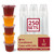 Reli. 1 oz Small Containers with Lids (250 Sets) | Jello Shot Cups with Lids | Clear Plastic Condiment Containers with Lids | Portion Cups with Lids | Sauce Cups | Souffle Cups | Stackable | Bulk