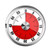 Kitchen Timer Reminder Manage Timers Egg Timer Mechanical Timer Countdown Timer Alarm Clock Refrigerator Magnetic for Cooking,Baking,Working (White)