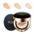 2023 New MZV Air Cushion BB Cream Waterproof Foundation, Water Bead Tricolor Latte Concealer Cushion,Long-lasting Moisturizing Concealer Light Brightening Cushion, Oil Control (#21 light beige)