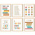 97 DECOR Kids Affirmation Wall Decor - Positive Affirmations for Kids Decor, Affirmation Art Prints Nursery Pictures, Colorful Inspirational Quotes Posters for Classroom Playroom Decor (8x10 UNFRAMED)