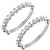 Sterling Silver Bracelets For Women 925 Sterling Silver Beads Bangle Bracelet Transfer Lucky Cuff Bracelet Adjustable Fashion Women Jewelry Girls Fidget Bracelet For Anxiety Jewelry Friendship Gift (Bracelet style-1)