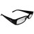 Siskiyou Sports NFL New England Patriots Unisex Printed Reading Glasses, 2.00, Black, One Size
