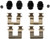 Dorman HW5783 Rear Disc Brake Hardware Kit Compatible with Select Models