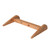 Gogogmee 1pc Bracket Folding Adjustable Pad Stand Laptop Support Mount Ergonomic Rack Cooling Wood Home Computer Bamboo Tablet Riser Holder Portable Notebook Desk Heighten Wooden Color