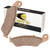 Caltric Front Brake Pads Compatible with Honda Crf450R Crf 450 R 2002 2003 2004 2005 2006 2007