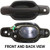 CHEVY COLORADO 04-11 FRONT DOOR HANDLE LEFT OUTERSIDE , Textured Black