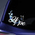 Diabetes Awareness Hope Car Decal, Diabetes Awareness Butterfly Ribbon Sticker Decal, Diabetes Awareness Warriors Decal, Vinyl Transparent Car Sticker for Window Bumper Decor