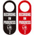 FOUR ORANGUTANS Recording in Progress - Please Do Not Disturb Sign, Funny Door Knob Hanger 2 Pack, Double Sided, Ideal for Using in Home, Office, Hotel, Recording Room (796096409345)