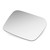 Factory Style Flat Side View Mirror Glass Lens Compatible with Mitsubishi Montero Sport 1997-2004, Driver Left Side, Silver Reflective